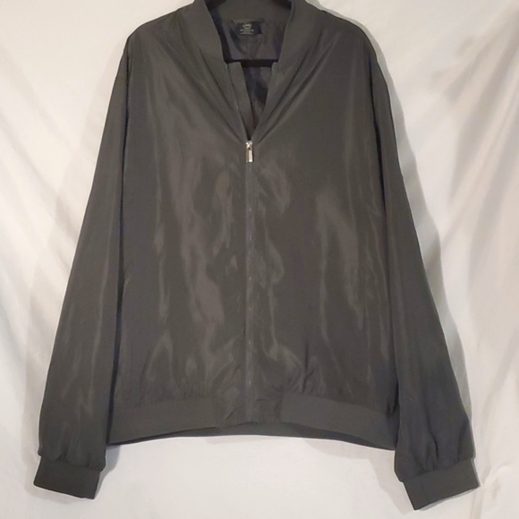 True Classic Other - True Classic Bomber Jacket Black Water Resistant Modern Classic Mens 2XL